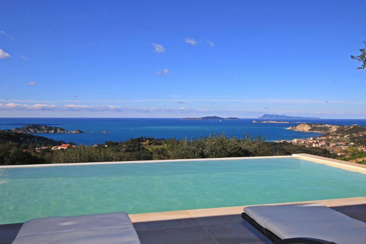 Sunset Sea View Villa 3 Agios Georgios Pagon Exterior photo