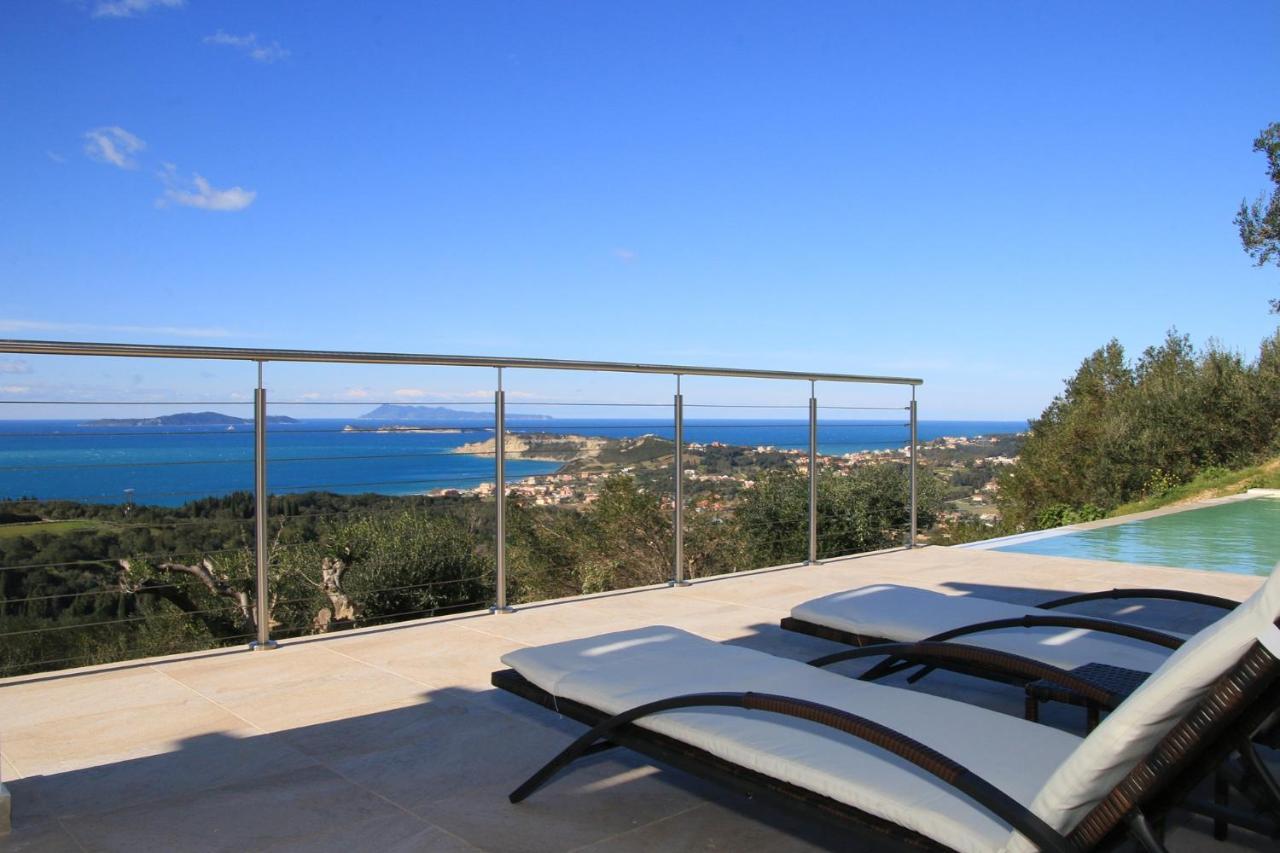 Sunset Sea View Villa 3 Agios Georgios Pagon Exterior photo