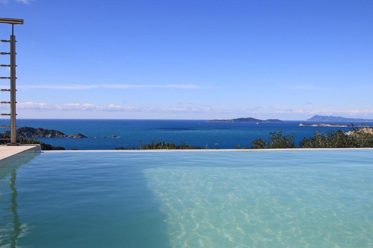 Sunset Sea View Villa 3 Agios Georgios Pagon Exterior photo